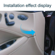 For Mercedes-Benz CLS W219 Car Left Side Front Door Trim Cover Panel 21972701289051(Black)