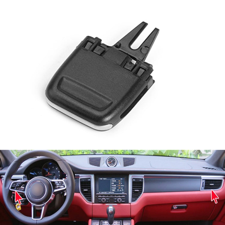 For Porsche Macan Left Driving Car Left and Right Air Conditioning Air Outlet Paddle 95B819702D-1 - Air Conditioning System by PMC TechLife | Online Shopping South Africa | PMC TechLife | Buy Now Pay Later Mobicred