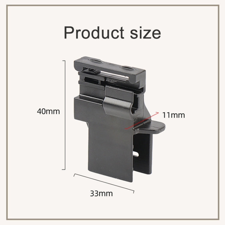 For Honda CRV 2016-2021 Left-hand Drive Car Sunroof Sunshade Buckle, Right Side - Sunglasses & Glasses Clips by PMC TechLife | Online Shopping South Africa | PMC TechLife | Buy Now Pay Later Mobicred