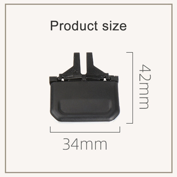 For Volkswagen Sagitar 12-18 Car Air Conditioning Air Outlet Paddle, Left Driving - Air Conditioning System by PMC TechLife | Online Shopping South Africa | PMC TechLife | Buy Now Pay Later Mobicred