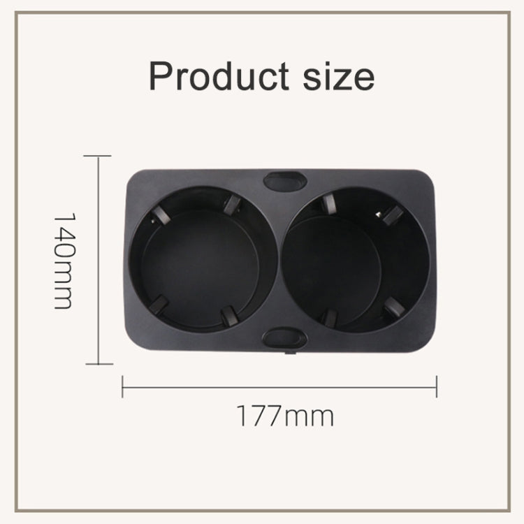 For Volkswagen Magotan B6B7 07-15 Car Water Cup Holder, Left Driving - Car Drink Holders by PMC TechLife | Online Shopping South Africa | PMC TechLife | Buy Now Pay Later Mobicred