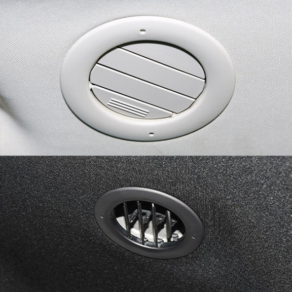 For Ford Edge Left-hand Drive Car Roof Air Conditioner Air Outlet (Beige White)