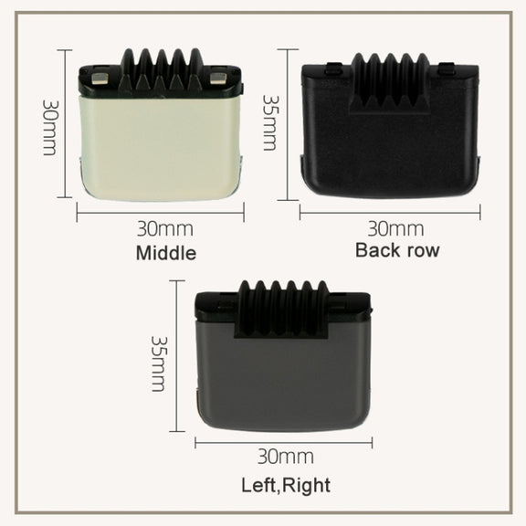 For Lexus ES240 / ES350 Left-hand Drive Car Rear Row Air Conditioning Air Outlet Paddle 55660-33210(Black)