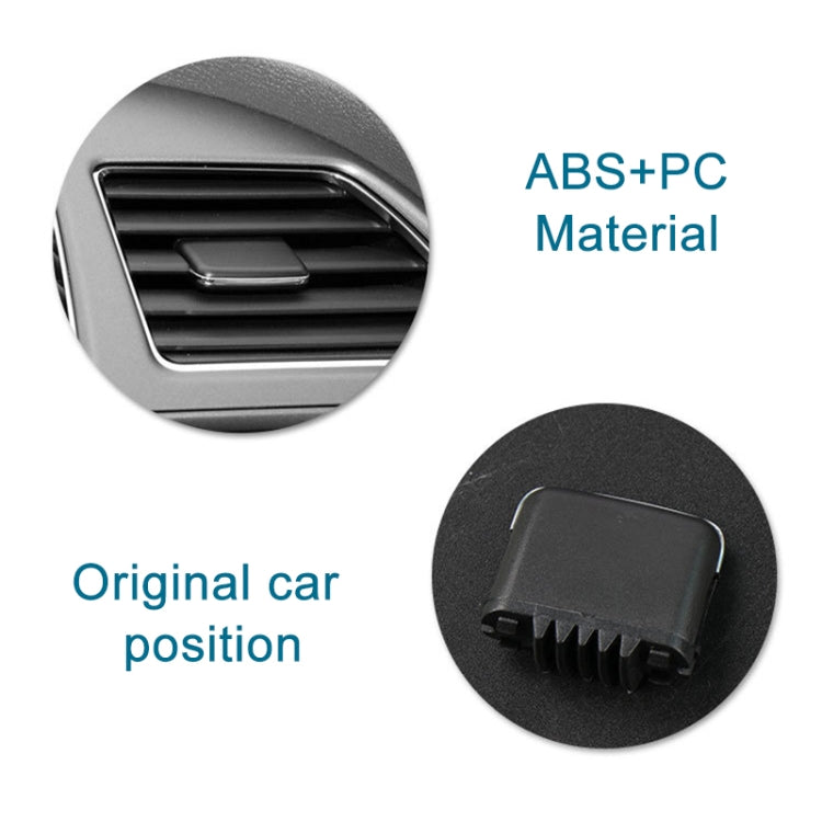 For Lexus ES240 / ES350 Left-hand Drive Car Middle Air Conditioning Air Outlet Paddle 55660-33210(Black)
