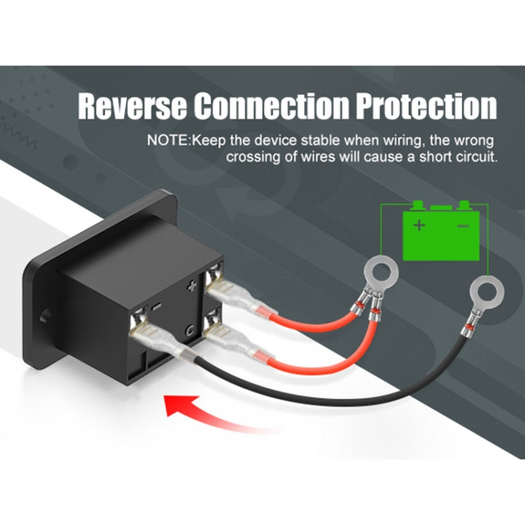 BM210 Electric Vehicles / Golf Carts LED Battery Indicator Adjustable Voltage 12V-72V - Car Modification by PMC TechLife | Online Shopping South Africa | PMC TechLife | Buy Now Pay Later Mobicred