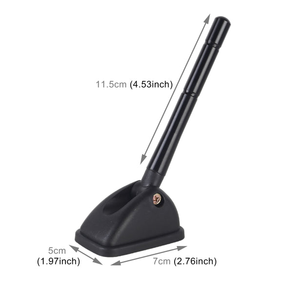 YQ-611A 11.5x1.4cm Car Roof Antenna Shape Decorator
