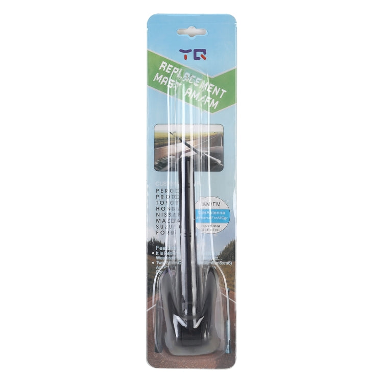YQ-611A 11.5x1.4cm Car Roof Antenna Shape Decorator