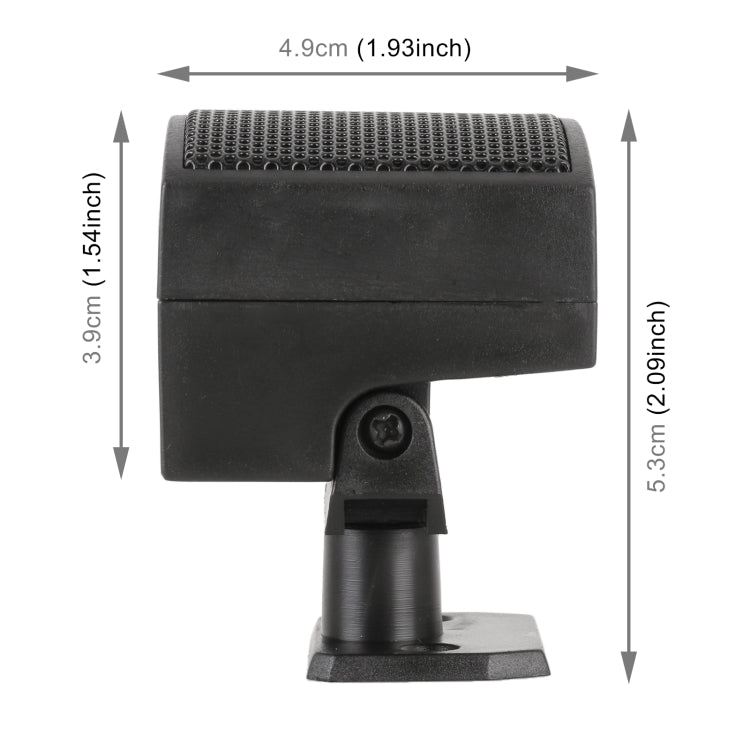 TP-008A 2pcs 500W 105dB Car Dome Tweeter Audio Loudspeaker Treble Speaker - Car Amplifiers by PMC TechLife | Online Shopping South Africa | PMC TechLife