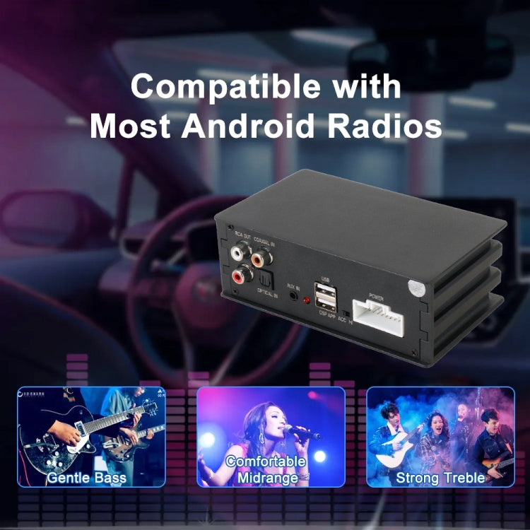 9-16V 15A 200W Car DSP Sound Amplifier - Car Amplifiers by PMC TechLife | Online Shopping South Africa | PMC TechLife | Buy Now Pay Later Mobicred