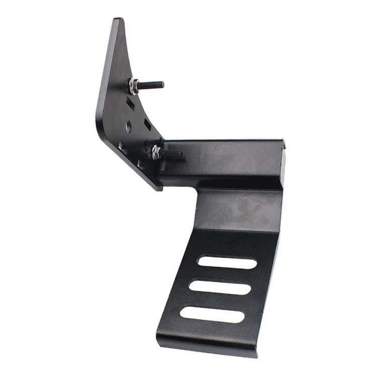 For Jeep Wrangler JL 2018-2019 Car Modification Curved Metal Left Foot Rest Pedal - Foot Pedal by PMC TechLife | Online Shopping South Africa | PMC TechLife | Buy Now Pay Later Mobicred