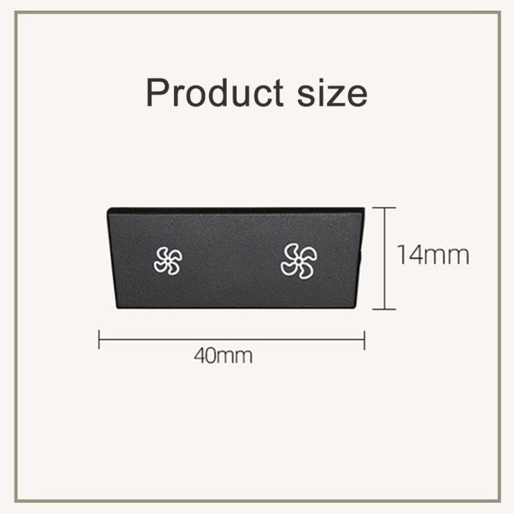 For BMW 3 Series E84 E90 F25 X3 Car Air Conditioner Panel Switch Button Air Volume Key 6411 9344 143-MA - Car Switches by PMC TechLife | Online Shopping South Africa | PMC TechLife | Buy Now Pay Later Mobicred