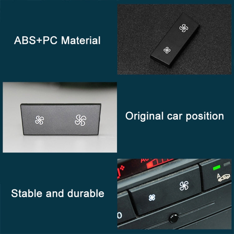 For BMW 3 Series E84 E90 F25 X3 Car Air Conditioner Panel Switch Button Air Volume Key 6411 9344 143-MA - Car Switches by PMC TechLife | Online Shopping South Africa | PMC TechLife | Buy Now Pay Later Mobicred
