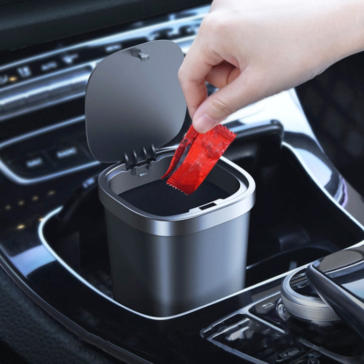 Car Center Armrest Storage Box Push-type Trash Can with Lid - Stowing Tidying by PMC TechLife | Online Shopping South Africa | PMC TechLife | Buy Now Pay Later Mobicred