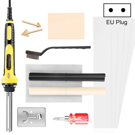 100W Electric Soldering Iron Plastic Welding Machine Car Bumper Repair Plier, EU Plug (Yellow) - free shipping - PMC Jewellery - Order now!