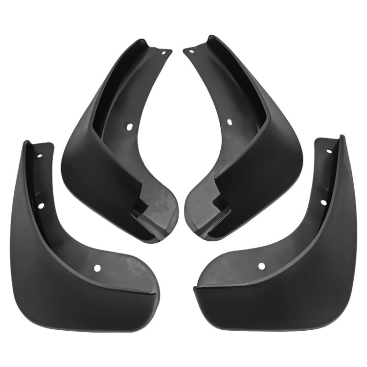 For Nissan Qashqai J10 2007-2013 4pcs/Set Car Auto Soft Plastic Splash Flaps Fender Guard - Mudguards by PMC TechLife | Online Shopping South Africa | PMC TechLife | Buy Now Pay Later Mobicred