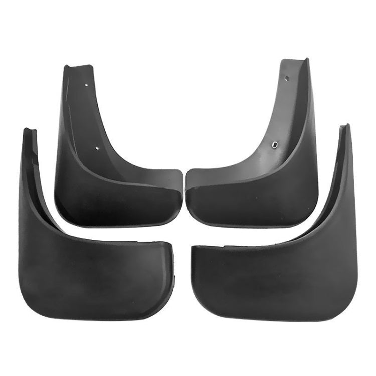 For Volkswagen Touran 2004-2015 4pcs/Set Car Auto Soft Plastic Splash Flaps Fender Guard - Mudguards by PMC TechLife | Online Shopping South Africa | PMC TechLife