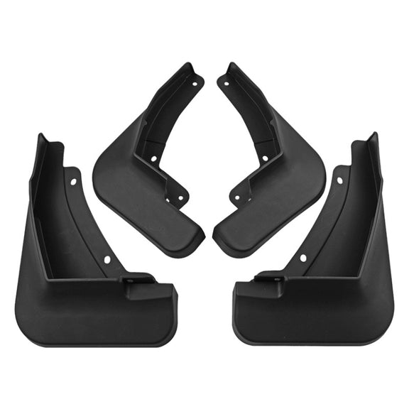 For Volkswagen T-ROC 2023 4pcs/Set Car Auto Soft Plastic Splash Flaps Fender Guard