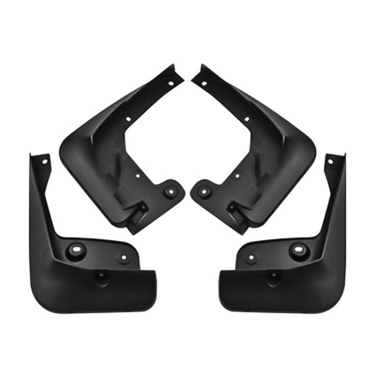 For BMW X4 X F26 2014-2018 4pcs/Set Car Auto Soft Plastic Splash Flaps Fender Guard - Mudguards by PMC TechLife | Online Shopping South Africa | PMC TechLife | Buy Now Pay Later Mobicred