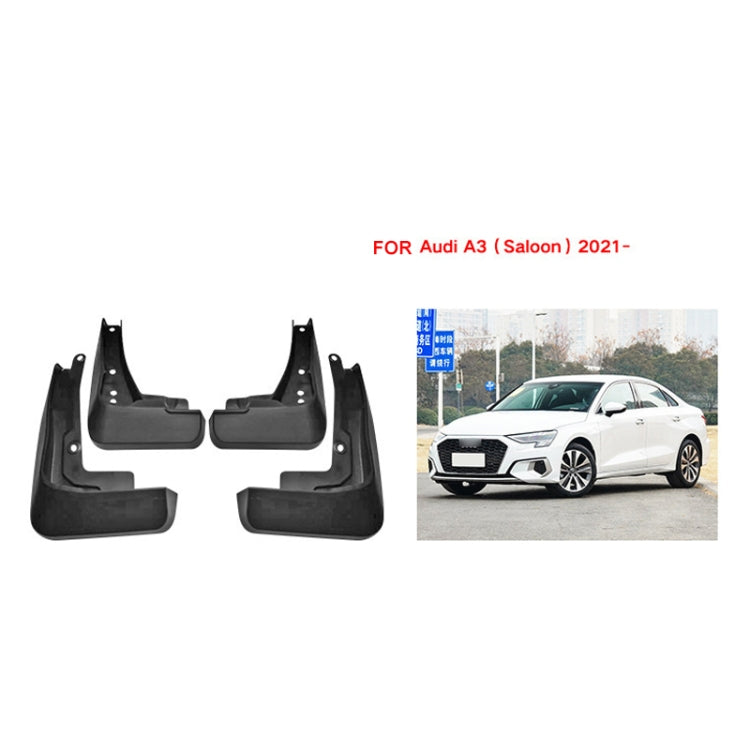 For Audi A3 Sedan 2021 4pcs/Set Car Auto Soft Plastic Splash Flaps Fender Guard - free shipping - PMC TechLife - Order now!