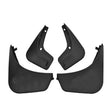 For Mercedes-Benz Smart 2-door 2016-2021 4pcs/Set Car Auto Soft Plastic Splash Flaps Fender Guard - Mudguards by PMC TechLife | Online Shopping South Africa | PMC TechLife | Buy Now Pay Later Mobicred