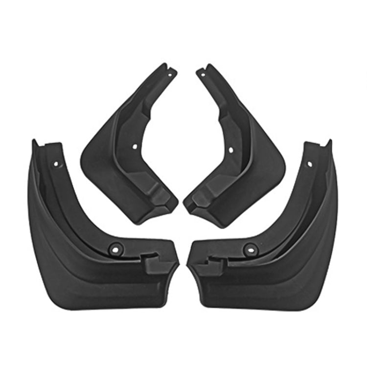 For Mercedes-Benz E-class 2016 4pcs/Set Car Auto Soft Plastic Splash Flaps Fender Guard - Mudguards by PMC TechLife | Online Shopping South Africa | PMC TechLife | Buy Now Pay Later Mobicred