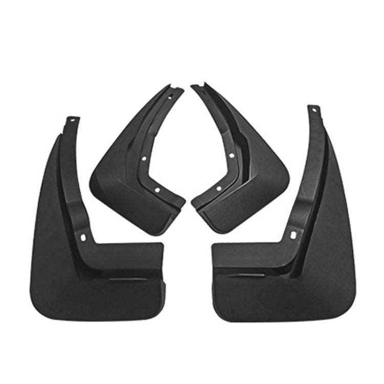 For Jaguar XFL 2016 4pcs/Set Car Auto Soft Plastic Splash Flaps Fender Guard - Mudguards by PMC TechLife | Online Shopping South Africa | PMC TechLife | Buy Now Pay Later Mobicred