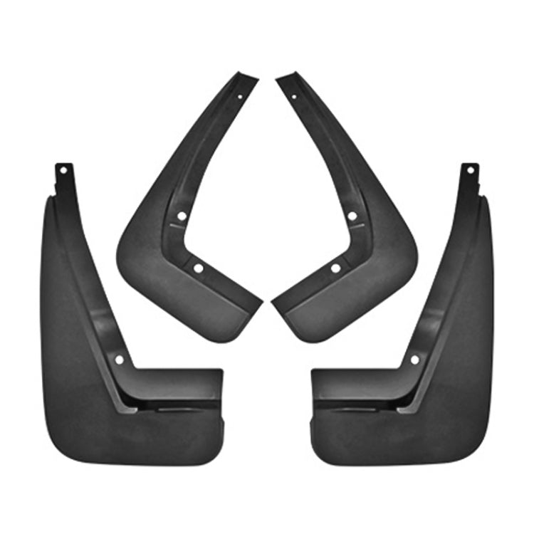 For Jaguar XF 2016 4pcs/Set Car Auto Soft Plastic Splash Flaps Fender Guard - Mudguards by PMC TechLife | Online Shopping South Africa | PMC TechLife | Buy Now Pay Later Mobicred