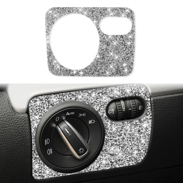 Car Headlight Diamond Decoration Cover Sticker for Volkswagen Golf 6 2008-2012, Left-hand Drive - Car Interior Mouldings by PMC TechLife | Online Shopping South Africa | PMC TechLife | Buy Now Pay Later Mobicred