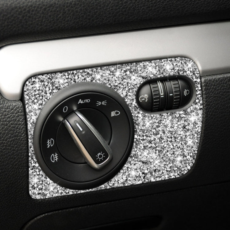 Car Headlight Diamond Decoration Cover Sticker for Volkswagen Golf 6 2008-2012, Left-hand Drive - Car Interior Mouldings by PMC TechLife | Online Shopping South Africa | PMC TechLife | Buy Now Pay Later Mobicred