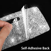 Car Headlight Diamond Decoration Cover Sticker for Volkswagen Golf 6 2008-2012, Right-hand Drive