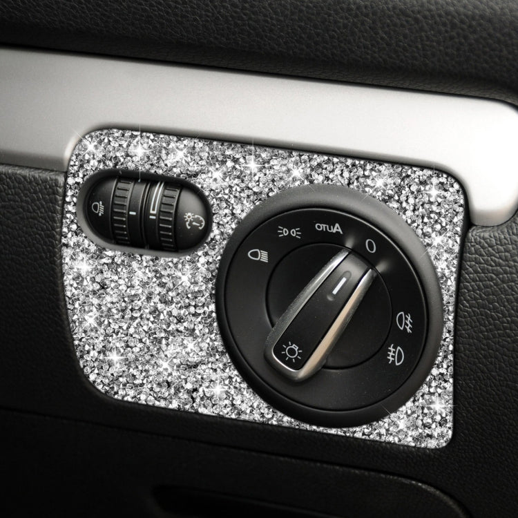 Car Headlight Diamond Decoration Cover Sticker for Volkswagen Golf 6 2008-2012, Right-hand Drive - Car Interior Mouldings by PMC TechLife | Online Shopping South Africa | PMC TechLife | Buy Now Pay Later Mobicred