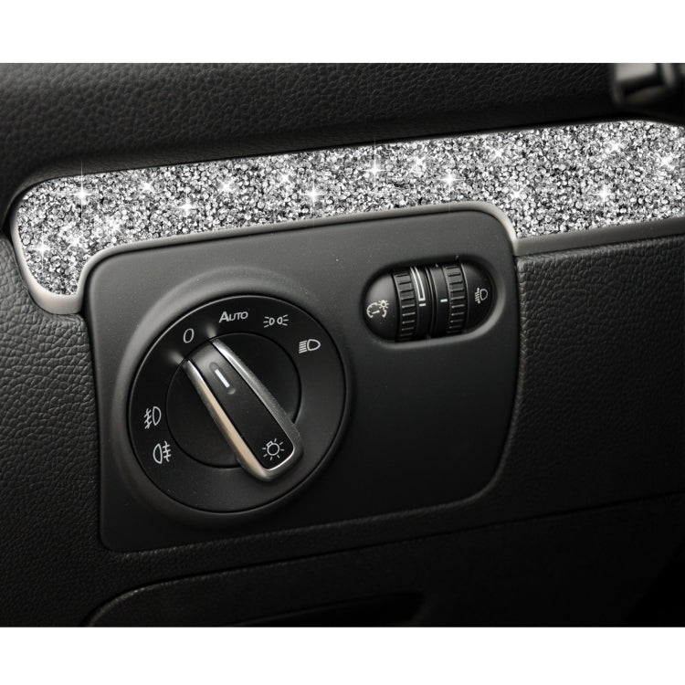 Car Central Control Diamond Decoration Cover Sticker for Volkswagen Golf 6 2008-2012, Left-hand Drive - Car Interior Mouldings by PMC TechLife | Online Shopping South Africa | PMC TechLife | Buy Now Pay Later Mobicred