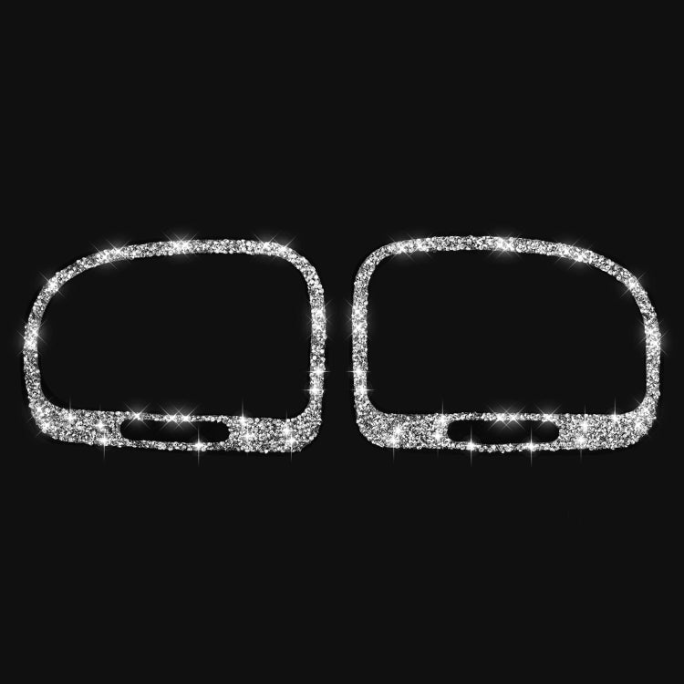 Car Left and Right Air Outlet Diamond Decoration Cover Sticker for Volkswagen Golf 6 2008-2012, Left and Right Drive - Car Interior Mouldings by PMC TechLife | Online Shopping South Africa | PMC TechLife | Buy Now Pay Later Mobicred