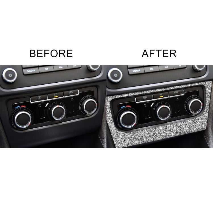 Car AC Panel Diamond Decoration Cover Sticker for Volkswagen Golf 6 2008-2012, Left and Right Drive - Car Interior Mouldings by PMC TechLife | Online Shopping South Africa | PMC TechLife | Buy Now Pay Later Mobicred