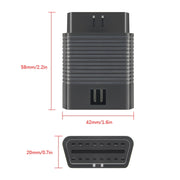 16 Pin Male to Female Adapter Car OBD2 Straight Extension Cable