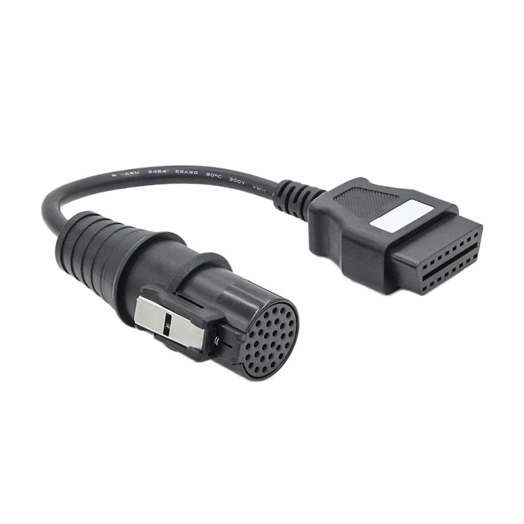 For Iveco 30 Pin Male to OBDII 16 Pin Female Truck Adapter Cable - Cables & Connectors by PMC TechLife | Online Shopping South Africa | PMC TechLife | Buy Now Pay Later Mobicred