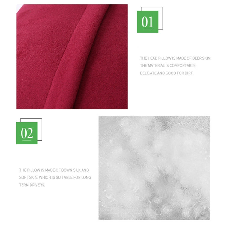 For Mercedes-Benz S-Class / Maybach Car Seat Headrest Pillow Neck Pillow (Black) - Seat Accessories by PMC TechLife | Online Shopping South Africa | PMC TechLife | Buy Now Pay Later Mobicred