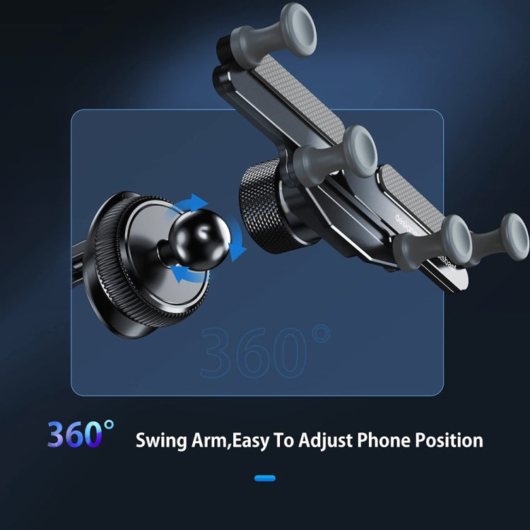 Car Knob Air Outlet Invisible Aluminum Alloy Gravity Holder - free shipping - PMC TechLife - Order now!
