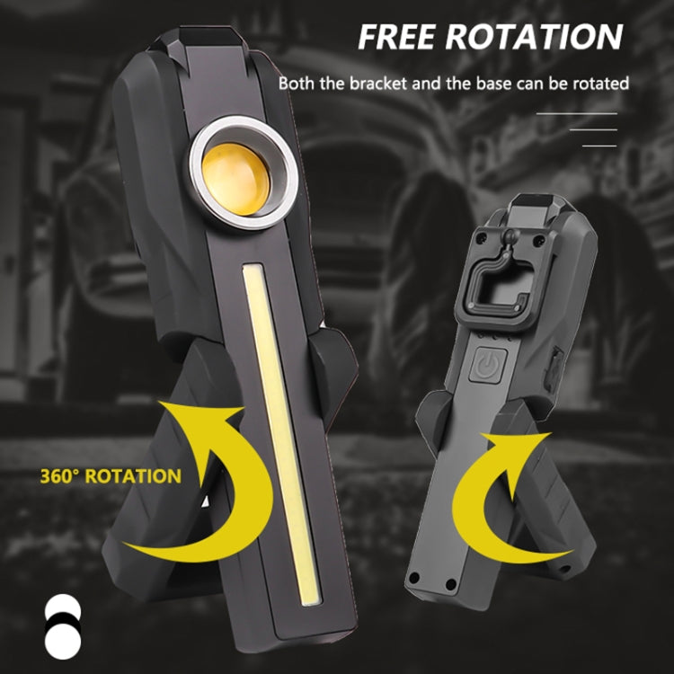 1902A Folding Magnet Car Inspection Light Work Maintenance Lamp Emergency COB LED USB Charging Lamp - free shipping - PMC TechLife - Order now!