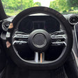 D Style Car Universal Cartoon Pattern Plush Warm Anti-skid Steering Wheel Cover, Diameter: 38cm (Black) - Steering Wheel Accessories by PMC TechLife | Online Shopping South Africa | PMC TechLife | Buy Now Pay Later Mobicred