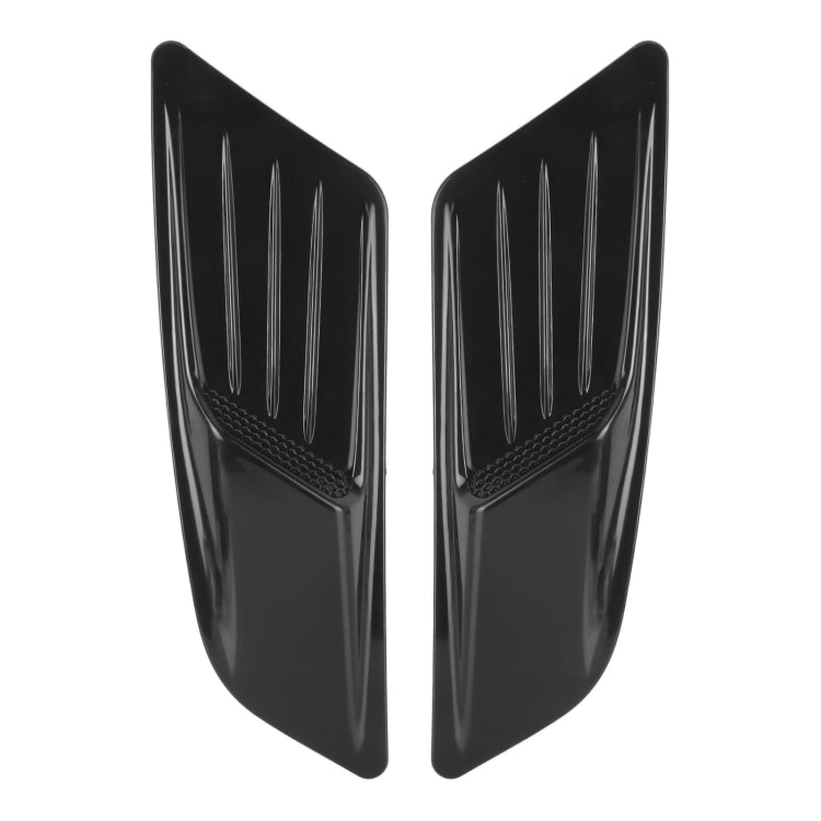 HD-713 1 Pair Car Hood Decorative Stickers Fender Air Vents Sticker(Black) - free shipping - PMC TechLife - Order now!