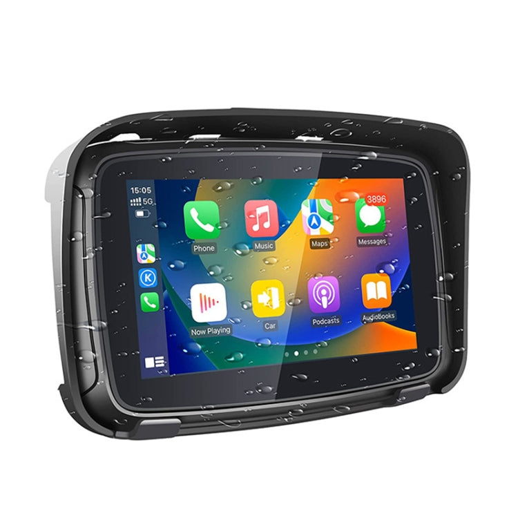 P502M Motorcycles Portable Waterproof 5 inch Wireless Carplay GPS Navigator - Electrical Instruments by PMC TechLife | Online Shopping South Africa | PMC TechLife | Buy Now Pay Later Mobicred