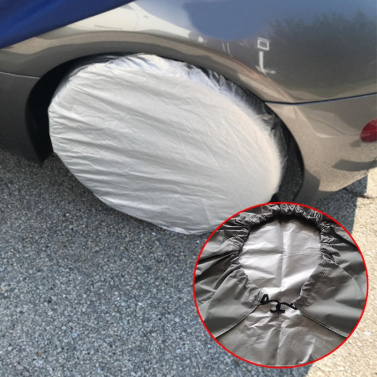 4pcs / Set Car Tire 420D Oxford Cloth Protective Cover, Diameter: 60-66cm, Width: 30cm - Window Foils & Solar Protection by PMC TechLife | Online Shopping South Africa | PMC TechLife | Buy Now Pay Later Mobicred
