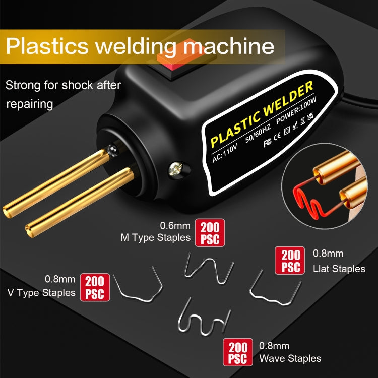 Hot Stapler Plastic Welding Machine Car Bumper Repair Kit Plier, US Plug - Hand Tool Sets by PMC TechLife | Online Shopping South Africa | PMC TechLife | Buy Now Pay Later Mobicred