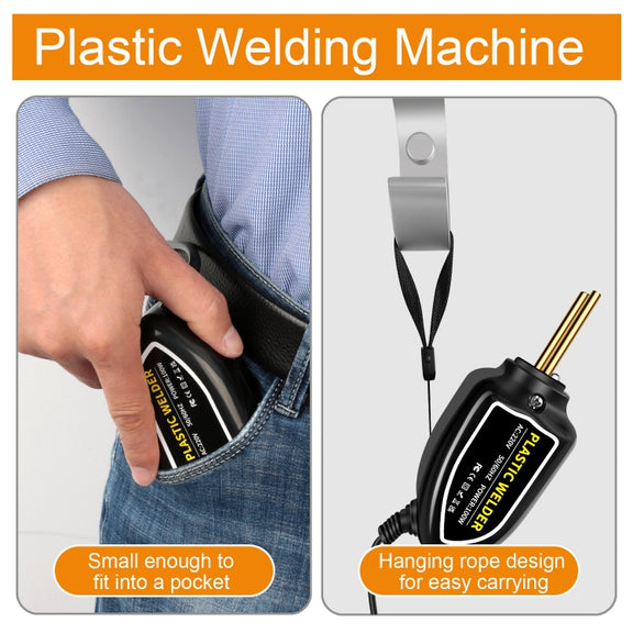 Hot Stapler Plastic Welding Machine Car Bumper Repair Kit Plier, UK Plug
