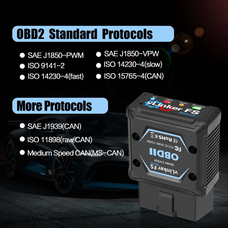 Vgate OBD2 Bluetooth Diagnostic Tool - free shipping - PMC Jewellery - Order now!
