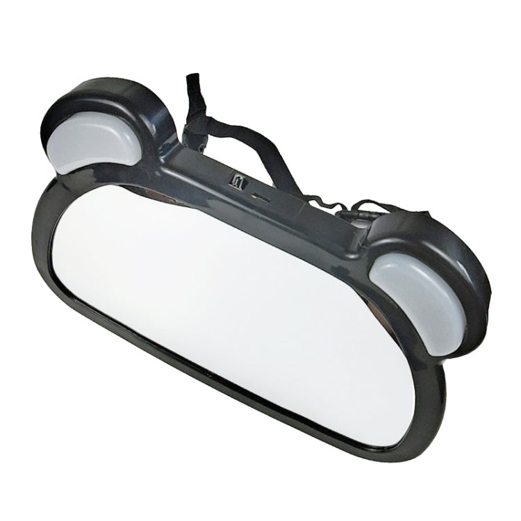 Car Baby Auxiliary Viewing Mirror with LED Remote Control Light + USB Charging - Interior Mirrors by PMC TechLife | Online Shopping South Africa | PMC TechLife | Buy Now Pay Later Mobicred