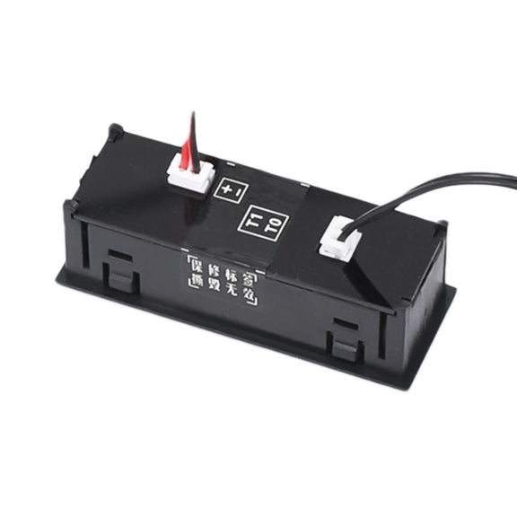 3 in 1 DC5-50V Car High-precision Electronic LED Luminous Clock + Thermometer + Voltmeter (Green)