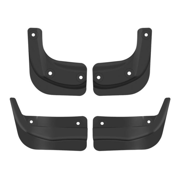 For Tesla Model 3 4 ppcs / Set Car Fenders Mud Flap Modification Accessories - Mudguards by PMC TechLife | Online Shopping South Africa | PMC TechLife | Buy Now Pay Later Mobicred