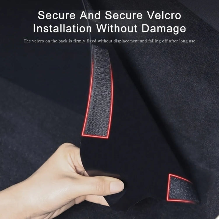 For Tesla Model Y 2pcs / Set Car Center Console Side Anti-Kick Pad - Car Interior Mouldings by PMC TechLife | Online Shopping South Africa | PMC TechLife | Buy Now Pay Later Mobicred